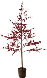 Kunstpflanze Berry Living Rot