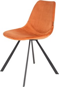Stuhl ca. 56x46x83 cm, orange