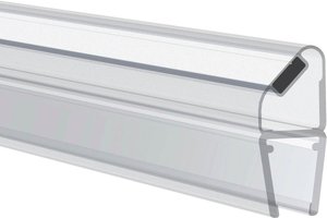 Rehau Magnetdichtung für Duschtüren mit Glasstärke 6 - 8 mm, 180°