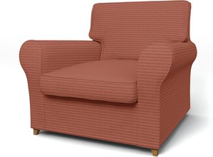 IKEA - Bezug für Sessel Ängby (kleineres Modell), Retro Pink, Cord - Bemz