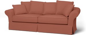IKEA - Bezug für 3er-Sofa Backamo, Retro Pink, Cord - Bemz