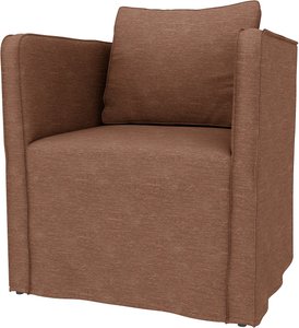 IKEA - Bezug für Sessel Ekerö, Vintage Rose, Samt - Bemz