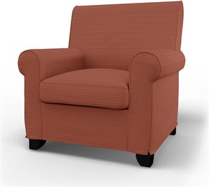 IKEA - Bezug für Sessel Grönlid, Retro Pink, Cord - Bemz