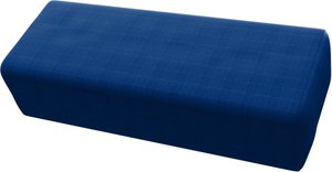 IKEA - Bezug für Nackenkissen Jättebo, Lapis Blue, Samt - Bemz