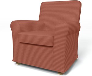 IKEA - Bezug für Sessel Jennylund, Retro Pink, Cord - Bemz