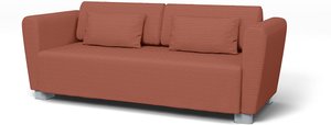 IKEA - Bezug für 2er-Sofa Mysinge, Retro Pink, Cord - Bemz