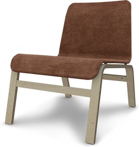 IKEA - Bezug für Sessel Nolmyra, Vintage Rose, Samt - Bemz