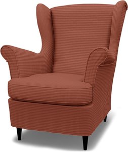 IKEA - Bezug für Sessel Strandmon, Retro Pink, Cord - Bemz