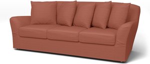IKEA - Tomelilla 3 seater sofa, Retro Pink, Cord - Bemz