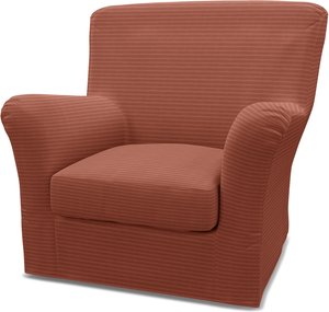 IKEA - Bezug für Sessel Tomelilla, hohe Rückenlehne (Standard Modell), Retro Pink, Cord - Bemz