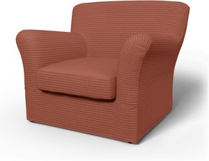 IKEA - Bezug für Sessel Tomelilla, hohe Rückenlehne (kleineres Modell), Retro Pink, Cord - Bemz