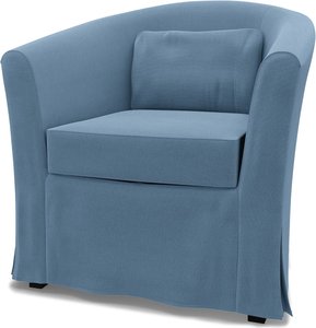 IKEA - Bezug für Sessel Tullsta, Vintage Blue, Leinen - Bemz
