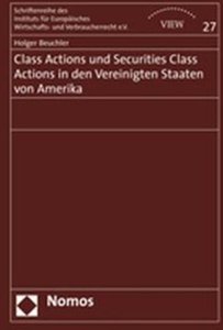 Class Actions und Securities Class Actions in den Vereinigten Staaten von Amerika