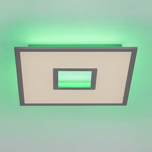 LED-Deckenleuchte Recess mit Fernbedienung RGBW