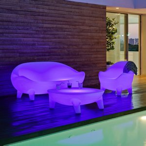 Newgarden Aruba LED-Sessel, Solar + Akku