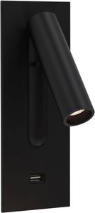Astro Fuse LED USB LED-Wandeinbauleuchte, schwarz