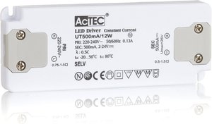 AcTEC Slim LED-Treiber CC 500mA, 12W