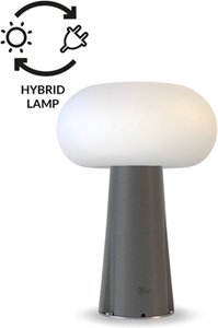 Newgarden Pepita LED-Sockelleuchte, Hybridsolar