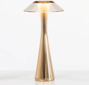 Kartell Space - LED-Designer-Tischleuchte, gold