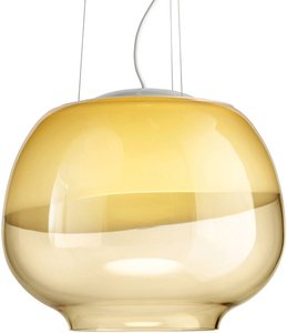 Designer-Hängeleuchte Mirage SP, amber
