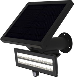 Lindby Jannat LED-Solar-Wandstrahler mit Sensor