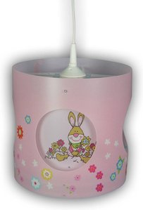 Bungee Bunny Kinderzimmer-Hängeleuchte, drehend
