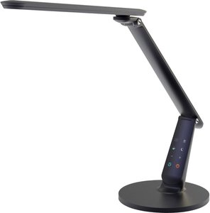 LED-Schreibtischleuchte Zig mit Bedienfeld schwarz
