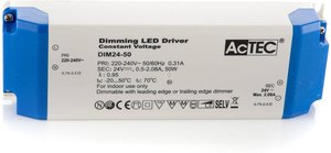 AcTEC DIM LED-Treiber CV 24V, 50W, dimmbar