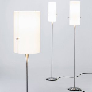 serien.lighting Club S LED-Stehlampe, aluminium