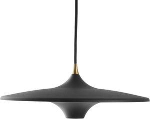 LOOM DESIGN LED-Hängeleuchte Moja, Ø 42 cm, schwarz