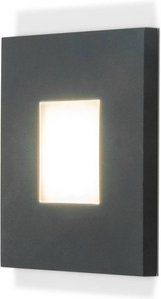 EVN LQ230 LED-Wandeinbauleuchte direkt anthrazit