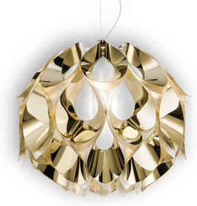 Slamp Flora - Design-Hängeleuchte, gold, 50 cm