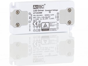 AcTEC Slim LED-Treiber CV 12V, 6W