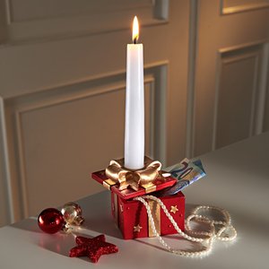 Geschenkbox mit Kerzenhalter