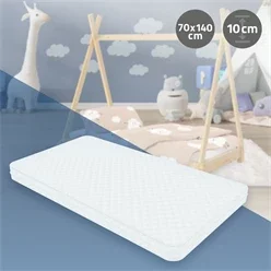 Kindermatratze 70x140x11 cm aus Polyester Oeko-Tex 100 ML-Design