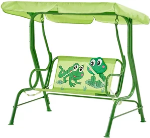Siena Garden Kinderschaukel  Froggy ¦ grün ¦ Maße (cm): B: 108 H: 110 Garten > Garten Lounge-Möbel > Hollywoodschaukeln - Höffner