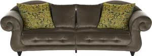 Design Big Sofa  Nobody ¦ braun ¦ Maße (cm): B: 288 H: 98 T: 110 Polstermöbel > Sofas > Big-Sofas - Höffner