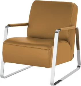 W.SCHILLIG Sessel aus Leder 17350 Quadroo ¦ braun ¦ Maße (cm): B: 65 H: 82 T: 82 Polstermöbel > Sessel > Ledersessel - Höffner