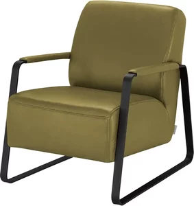 W.SCHILLIG Leder Sessel  17350 Quadroo ¦ grün ¦ Maße (cm): B: 65 H: 82 T: 82 Polstermöbel > Sessel > Ledersessel - Höffner
