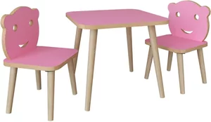Kindersitzgruppe Set ¦ rosa/pink ¦ Maße (cm): B: 110 H: 52 Kindermöbel > Kindertische - Höffner