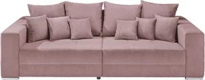 uno Bigsofa aus Cordstoff Ricardo ¦ rosa/pink ¦ Maße (cm): B: 262 H: 85 T: 111 Polstermöbel > Sofas > 3-Sitzer - Höffner