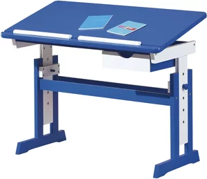 Schreibtisch ¦ blau ¦ Maße (cm): B: 109 H: 63 T: 55 Tische > Bürotische - Möbel Kraft