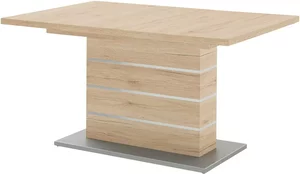 Säulentisch  ausziehbar ¦ holzfarben ¦ Maße (cm): B: 80 H: 77 Tische > Esstische - Möbel Kraft