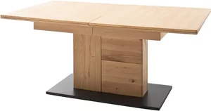 Woodford Säulentisch  ausziehbar Alone ¦ holzfarben ¦ Maße (cm): B: 100 H: 77 Tische > Esstische - Möbel Kraft