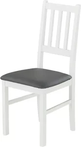 Stuhl aus Massivholz ¦ weiß ¦ Maße (cm): B: 43 H: 94 T: 47 Stühle > Esszimmerstühle - Möbel Kraft