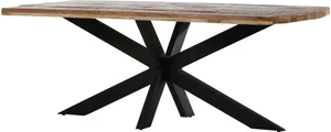 Woodford Design-Säulentisch  Sora ¦ schwarz ¦ Maße (cm): B: 100 H: 77 Tische > Esstische - Möbel Kraft