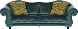 Design Big Sofa ¦ türkis/petrol ¦ Maße (cm): B: 288 H: 98 T: 110 Polstermöbel > Sofas > Big-Sofas - Möbel Kraft