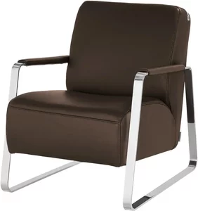 W.SCHILLIG Sessel aus Leder 17350 Quadroo ¦ braun ¦ Maße (cm): B: 65 H: 82 T: 82 Polstermöbel > Sessel > Ledersessel - Möbel Kraft