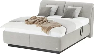 Wohnwert Polsterbett mit Motor  Tauris 2.0 ¦ grau Betten > Doppelbetten - Möbel Kraft