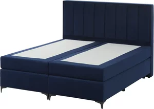 Boxspringbett ¦ blau ¦ Maße (cm): B: 183 H: 133 Betten > Doppelbetten - Möbel Kraft